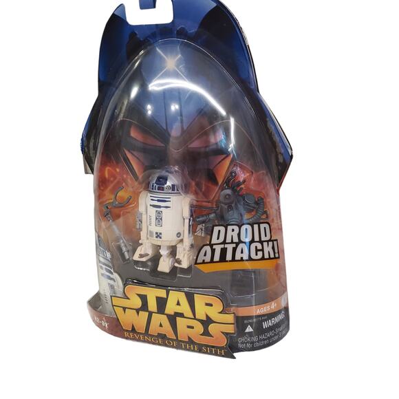 STAR WARS Revenge of the Sith R2-D2 Droid Attack 2005 NEW ROTS - Picture 3 of 12